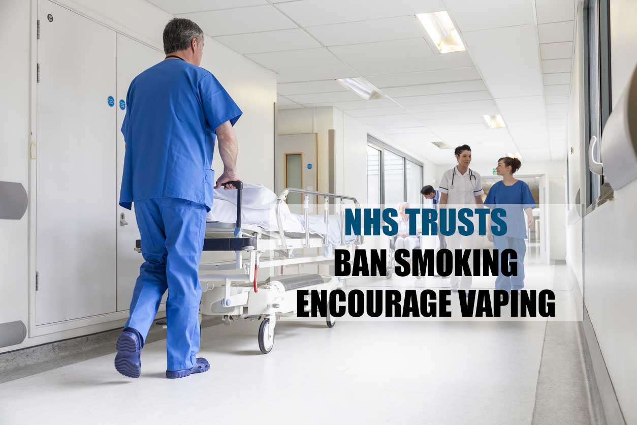 NHS Trusts Encourage Vaping