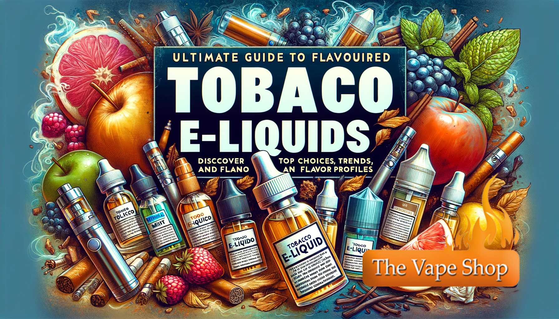 Ultimate Guide to Flavoured Tobacco E-Liquids: Discover Top 10 Choices, Trends, and Flavour Profiles