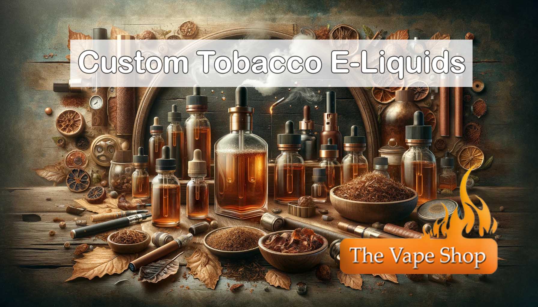 Custom Tobacco E-Liquid Mixes: Tailoring the Perfect Vaping Experience