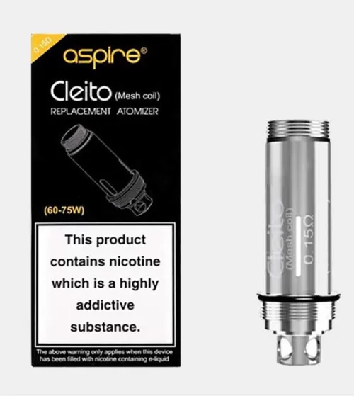 Aspire Cleito Mesh Coils 0.15  5 Pack