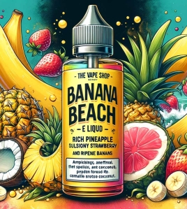 Banana Beach E Liquid Banana Beach E Liquid