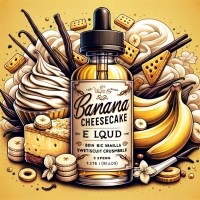 Banana Cheesecake E Liquid Banana Cheesecake E Liquid
