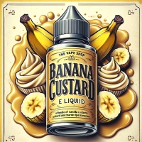 Banana Custard E Liquid Banana Custard E Liquid