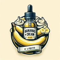 Bananas and Cream E Liquid Bananas and Cream E Liquid