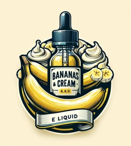 Bananas and Cream E Liquid Bananas and Cream E Liquid