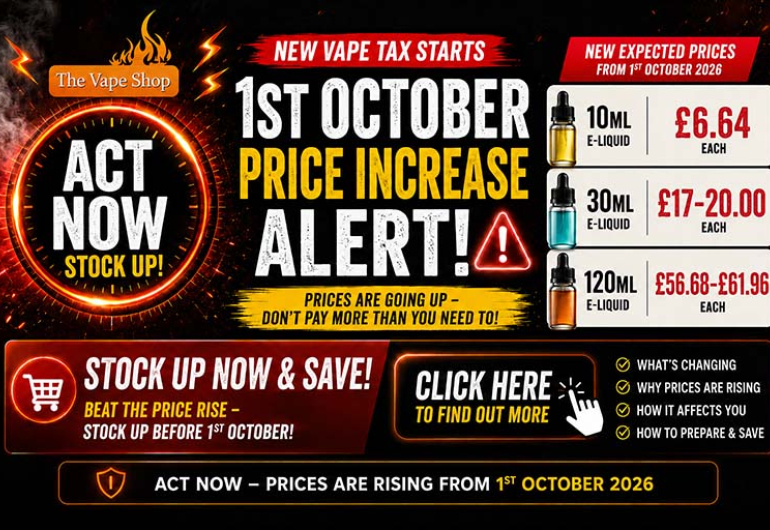 New Vape Duty Tax