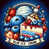Blue Ice Cream E Liquid Blue Ice Cream E Liquid