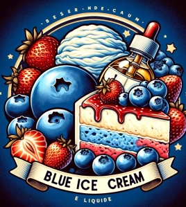 Blue Ice Cream E Liquid Blue Ice Cream E Liquid