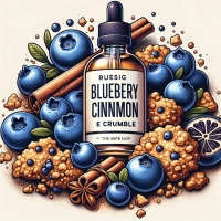 Blueberry Cinnamon Crumble E Liquid Blueberry Cinnamon Crumble E Liquid
