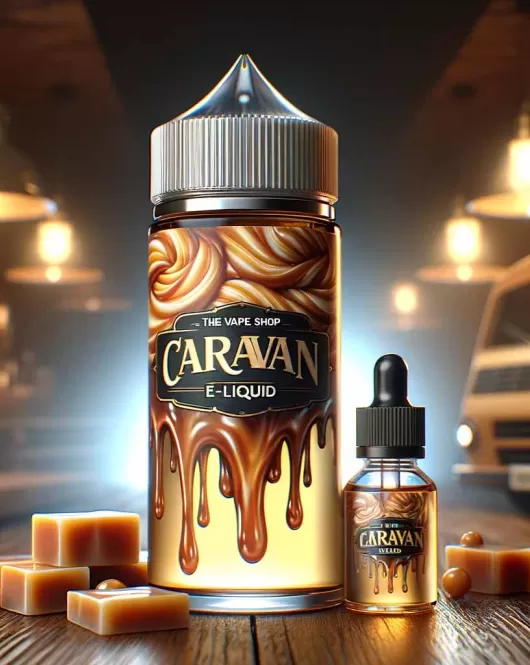 Caravan E Liquid - Caramel & Vanilla