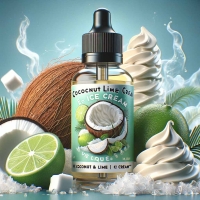 Coconut & Lime Ice Cream E Liquid Coconut & Lime Ice Cream E Liquid