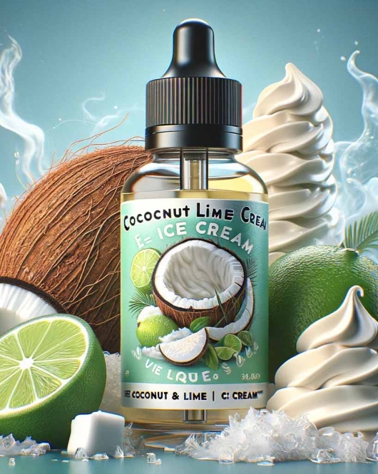 Coconut & Lime Ice Cream E Liquid
