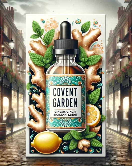 Covent Garden E Liquid - Ginger, Lemon & Subtle Mint