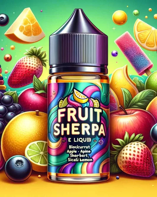 Fruit Sherpa E Liquid - Mixed Fruits & Sherbet