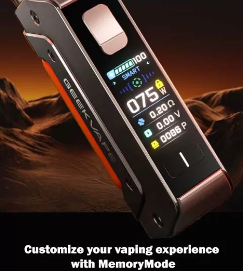 Geek Vape Aegis Solo 3 Mod – 100W Built-In Battery Vape