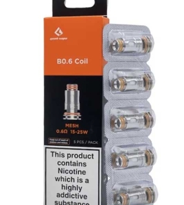 Geekvape B0.6 Mesh Coils 0.6Ω – 5 Pack