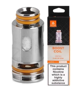  GeekVape Aegis Boost Mesh 0.4Ohm Replacement Coils – 5 Pack