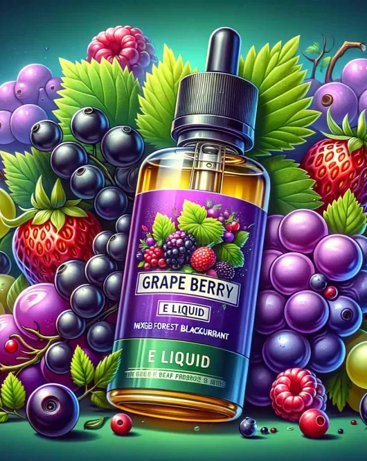 Grape Berry E Liquid - Mixed Berries, Blackcurrants & White Grapes