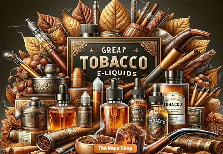 Tobacco E Liquids by The Vape Shop