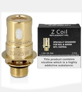 Innokin Z Coils 1.00 Ohm – 5 Pack Innokin Z Coils 1.00 Ohm – 5 Pack