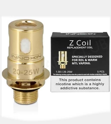Innokin Z Coils 1.00 Ohm – 5 Pack Innokin Z Coils 1.00 Ohm – 5 Pack