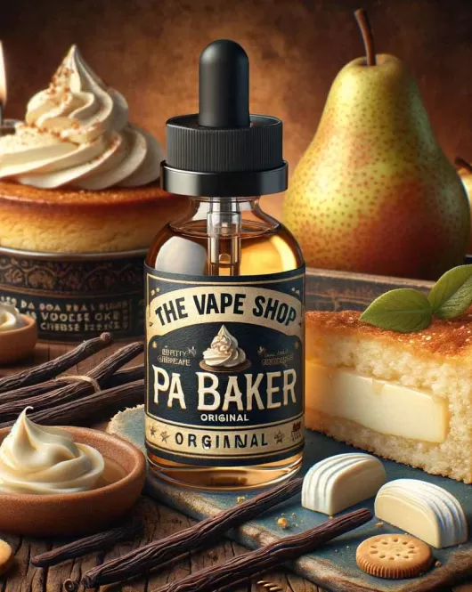 Pa Baker Original E Liquid, Any VG Ratio - The Vape Shop