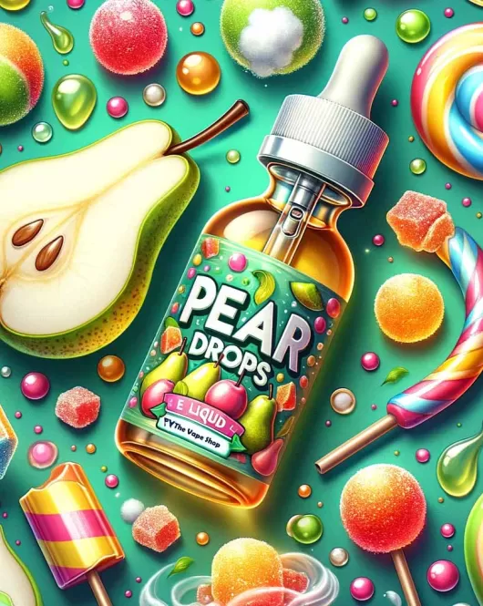 pear drops vape juice Drip Pear Drop 100ml Shortfill Vape Juice main image 1
