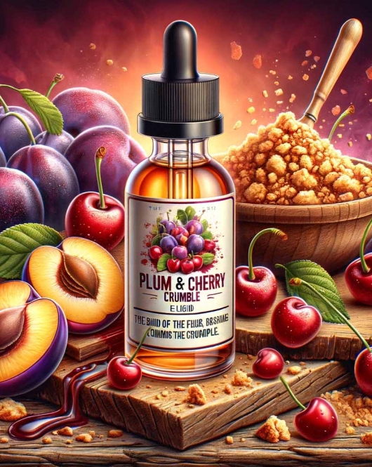 Plum & Cherry Crumble E-Liquid