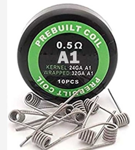 Pack of 10 Pre-made Kanthal Coils In 0.5, 0.8 and 1.00 Ohms Pack of 10 Pre-made Kanthal Coils In 0.5, 0.8 and 1.00 Ohms