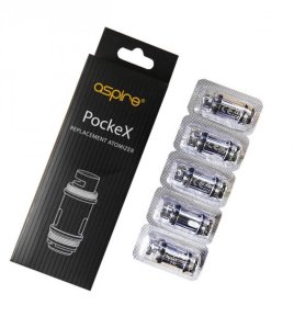 Pocke X Coils - Aspire PockeX Pack of 5
