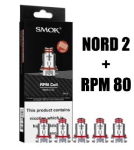 SMOK Nord 2 &amp; RPM 80W Mesh Coils