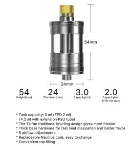 Aspire Nautilus GT Tank