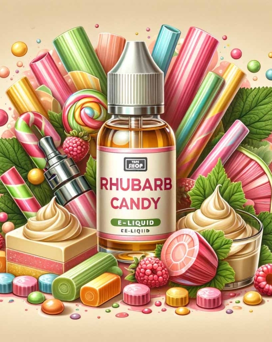 Rhubarb Candy E-Liquid