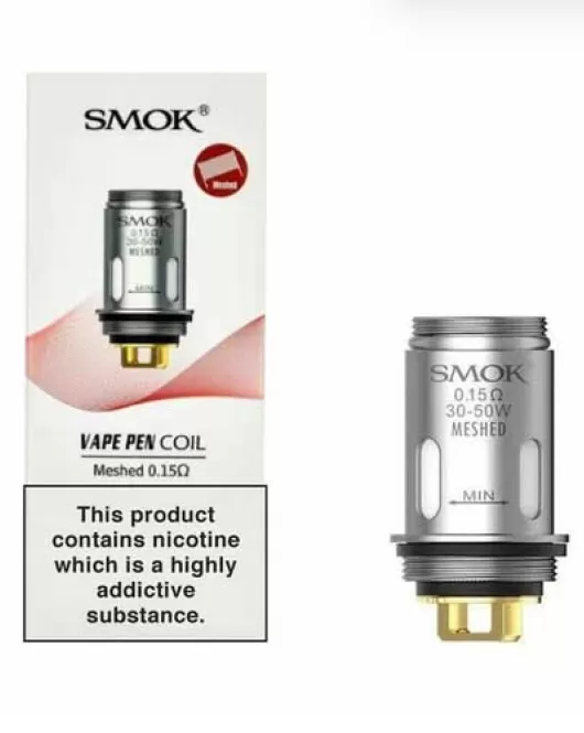 Smok Vape Pen V2 Replacement Mesh 0.15 Ohm Coils