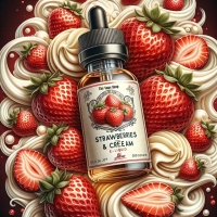 Strawberries and Cream E-Liquid Strawberries and Cream E-Liquid