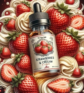 Strawberries and Cream E-Liquid