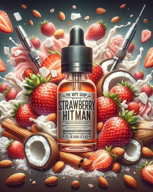Strawberry Hitman E-Liquid