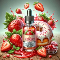 Strawberry Jam Doughnut E-Liquid Strawberry Jam Doughnut E-Liquid