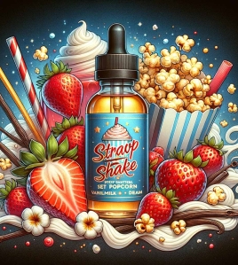 Strawpop Shake E-Liquid