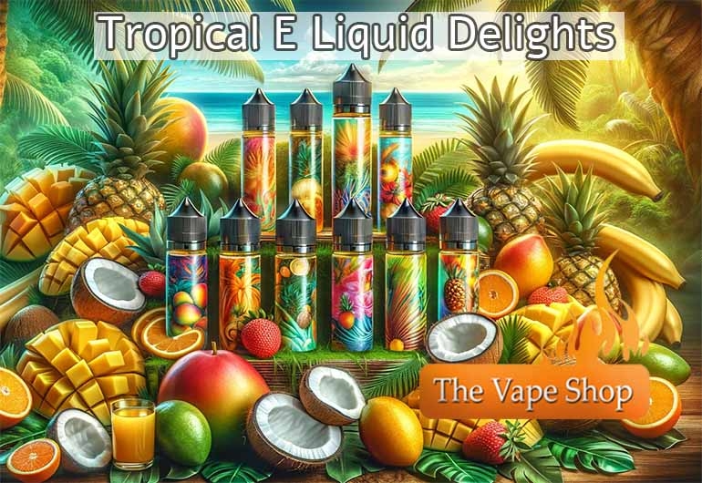 Tropical Fruit E-Liquids Range