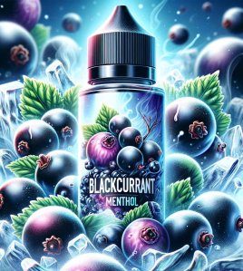 Blackcurrant Menthol E Liquid