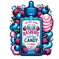 Blue Raspberry Cotton Candy E Liquid