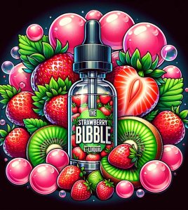 Strawberry Bubble E-Liquid
