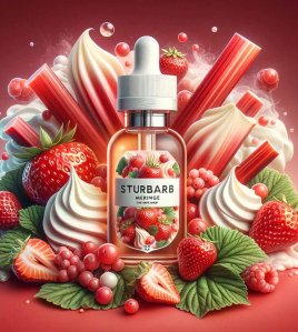 Strubarb Meringue E-Liquid