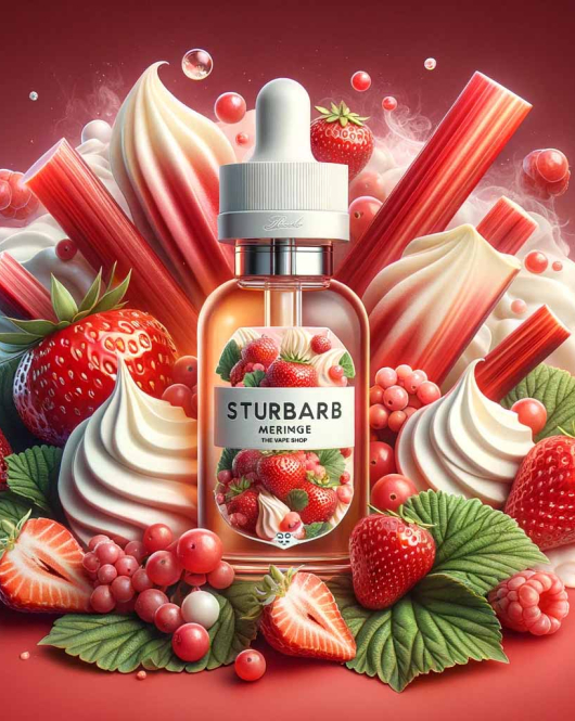Strubarb Meringue E-Liquid