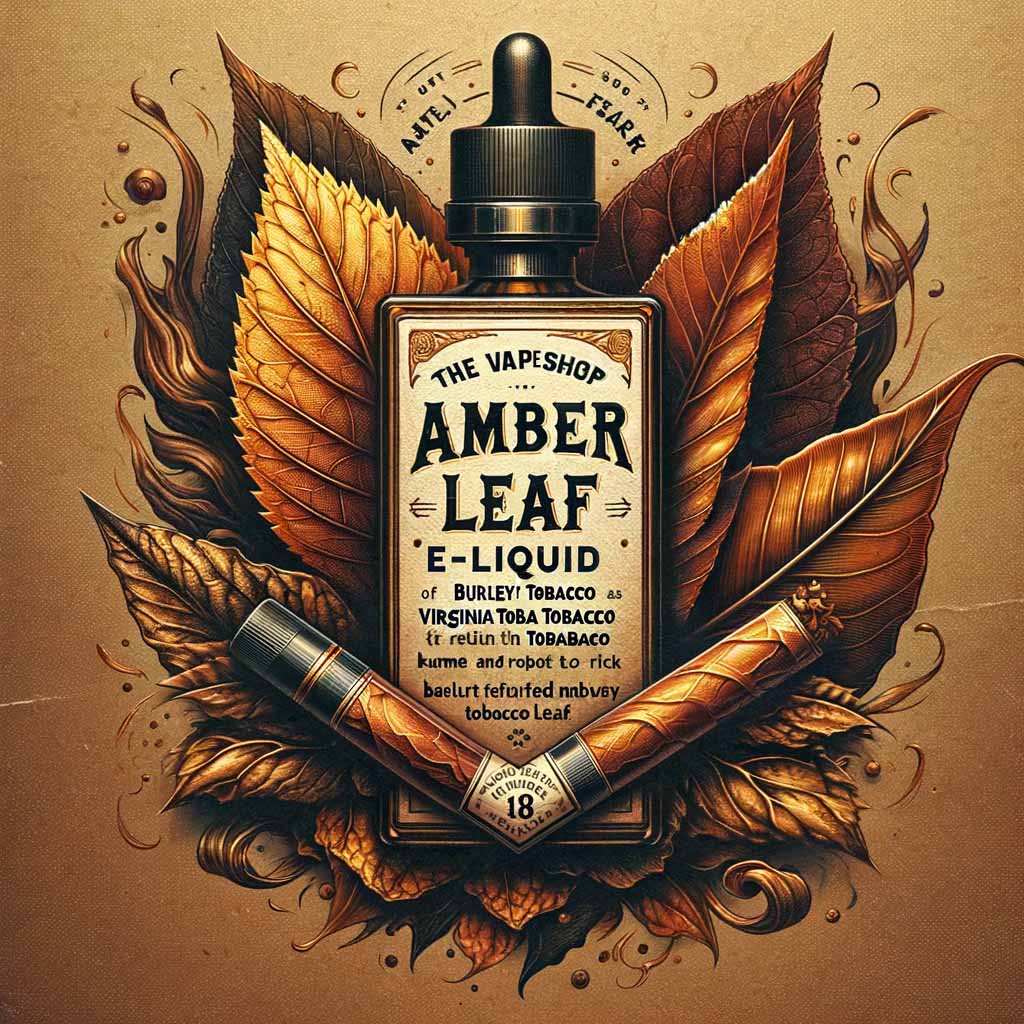 Amber Leaf E-Liquid: A Virginia & Burley Symphony!
