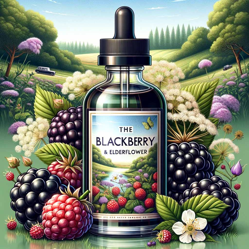 Blackberry & Elderflower E Liquid The Vape Shop