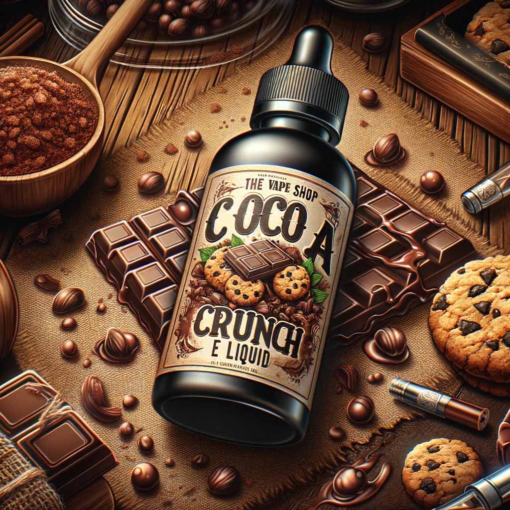 safest nicotine free vape Chocolate Vape Juice main image 1