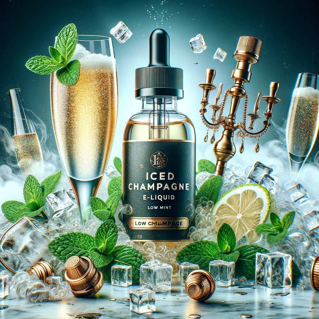 Iced Champagne E Liquid | 10ml-120ml Champagne Ice E Juice