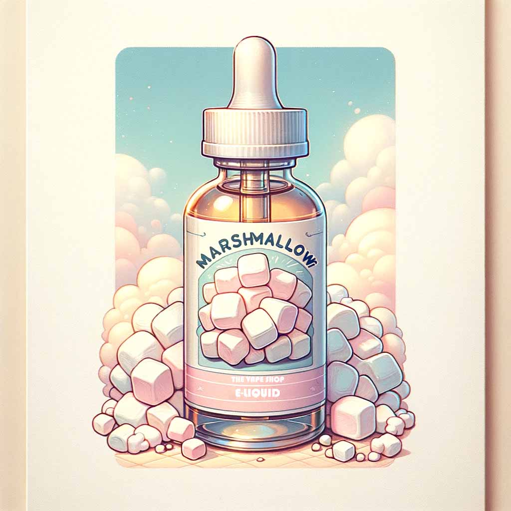 Marshmallow E Liquid | 10ml-120ml Marshmallow E Juice